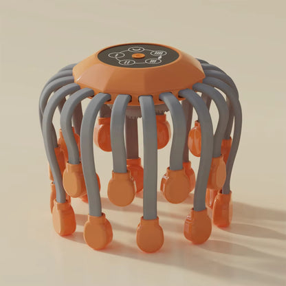 24-Claw Electric Scalp Massager with Bluetooth Music & Vibration Therapy